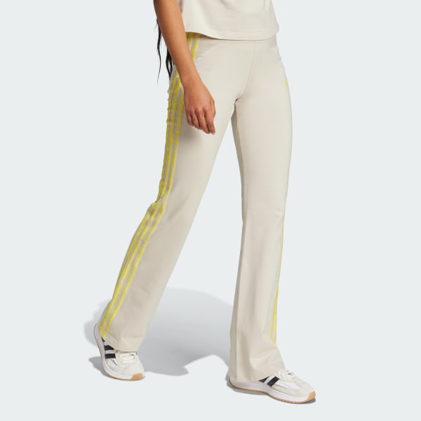 Beige Mallas Essentials 3 Tiras Algodón Estampadas Corte Alto
