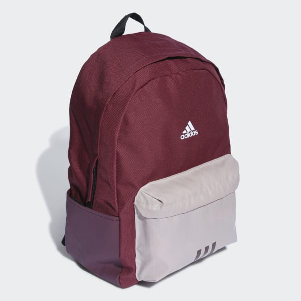 adidas Mochila Classic Badge of Sport 3 Franjas Granate adidas
