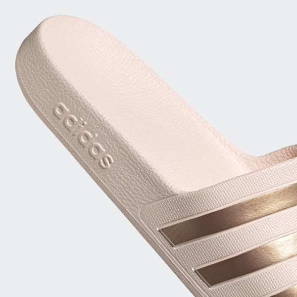 adilette aqua slides pink