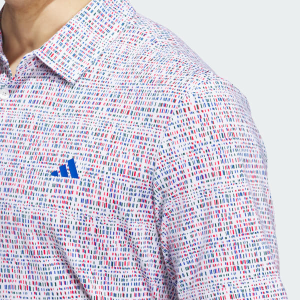 Ultimate365 Power Grid Print Polo Shirt