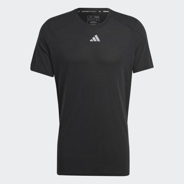 Black Win Confidence Running Tee