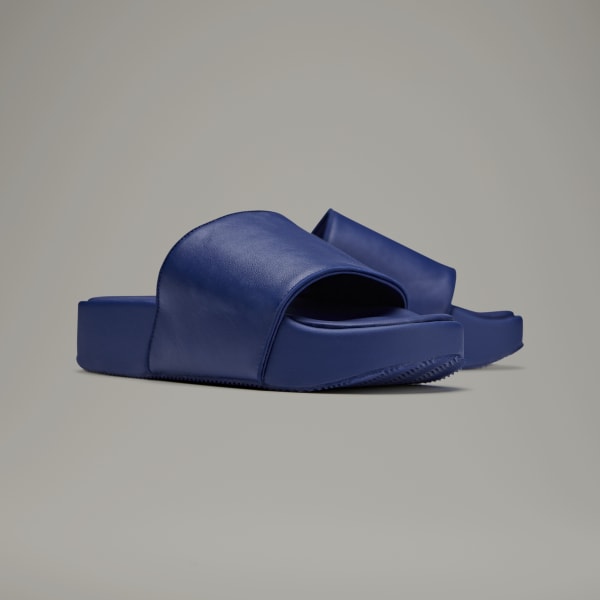 adidas Y-3 Slides - Blue | Free Shipping with adiClub | adidas US