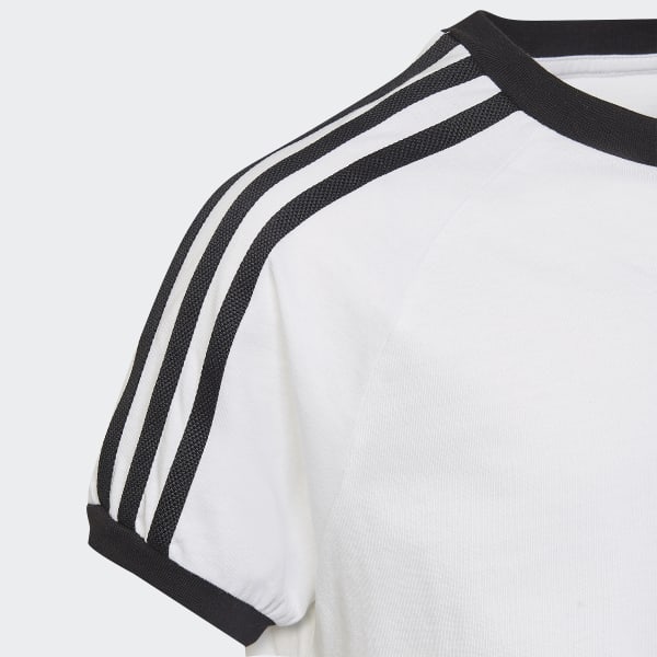 Hvid Adicolor 3-Stripes T-shirt LA794