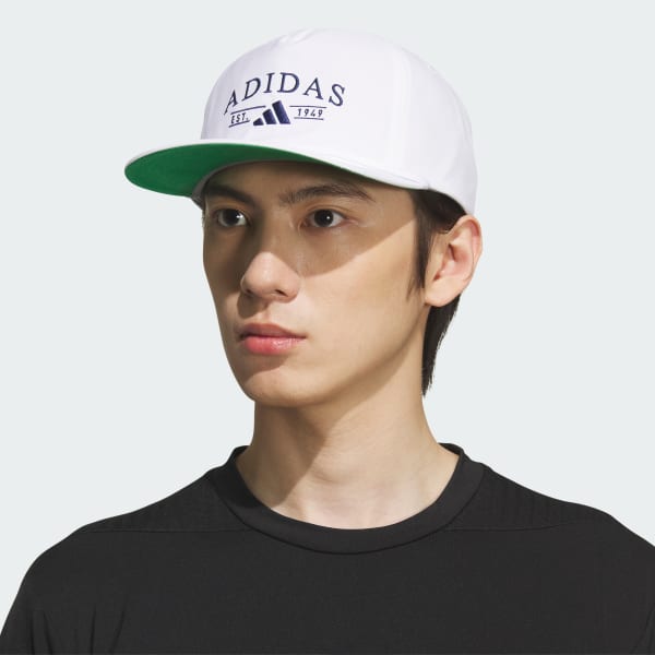 adidas M FOUNDATION SPT STRAPBACK HAT - White | Free Shipping with