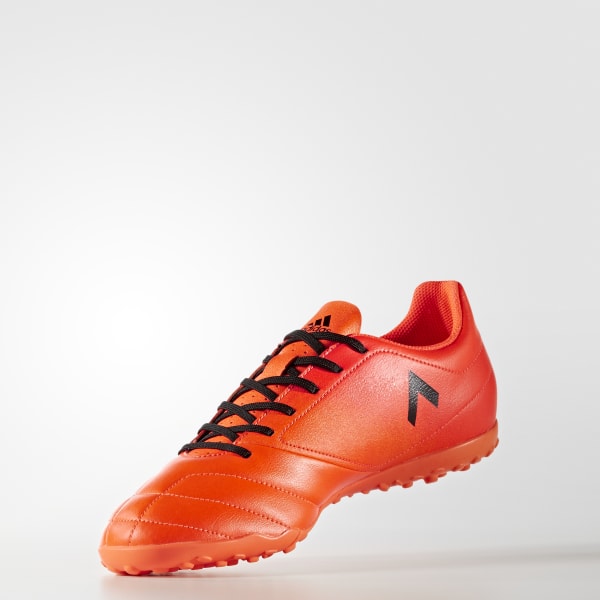 zapatos de futbol adidas naranjos