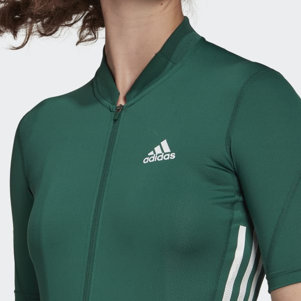 Verde Maillot - Polo de Ciclismo Manga Corta 03190