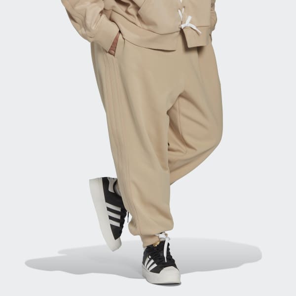 Beige Always Original Laced Cuff Pants (Plus Size)