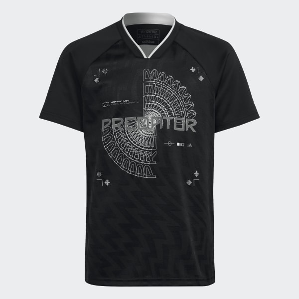 Sort Football-Inspired Predator trøje