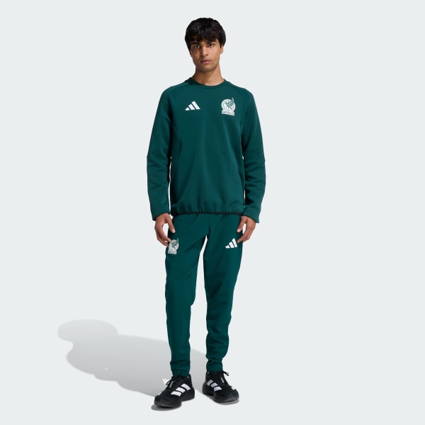 Verde Sudadera Tiro Travel MÉXICO cuello redondo