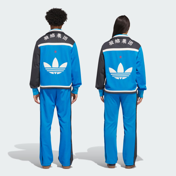 Blue Clot Warmup Jacket by Edison Chen (Gender Neutral)