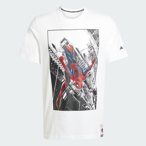 ★adidas★マーベル スパイダーマン Tシャツ adidas ©Marvel Spider-Man Tee - White | Free Shipping with