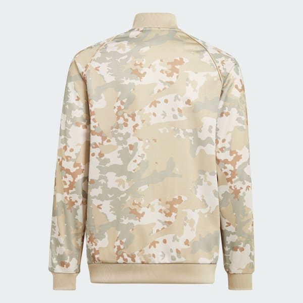 adidas Camo SST Track Top Beige adidas UK