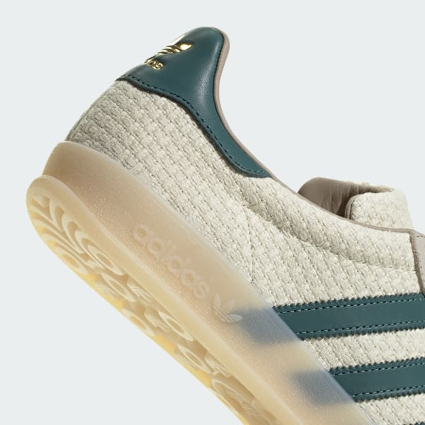 [アディダス] ガゼル インドア [GAZELLE INDOOR] クリームホワイト/プリラヴドティール/ワンダーホワイト JR3837 adidas Gazelle Indoor Shoes - White | Free Shipping with adiClub