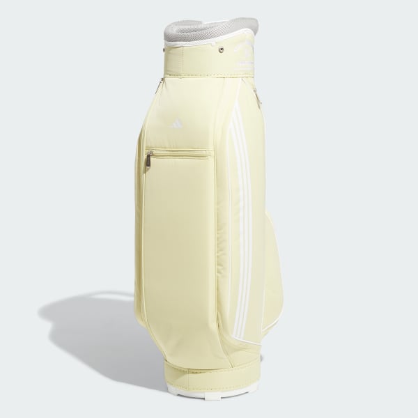 adidas - 軽量キャディバッグ アディダス シルバー イエロー ゴルフ キャディバッグ アディダス（adidas）（レディース）ゴルフ キャディバッグ 軽量