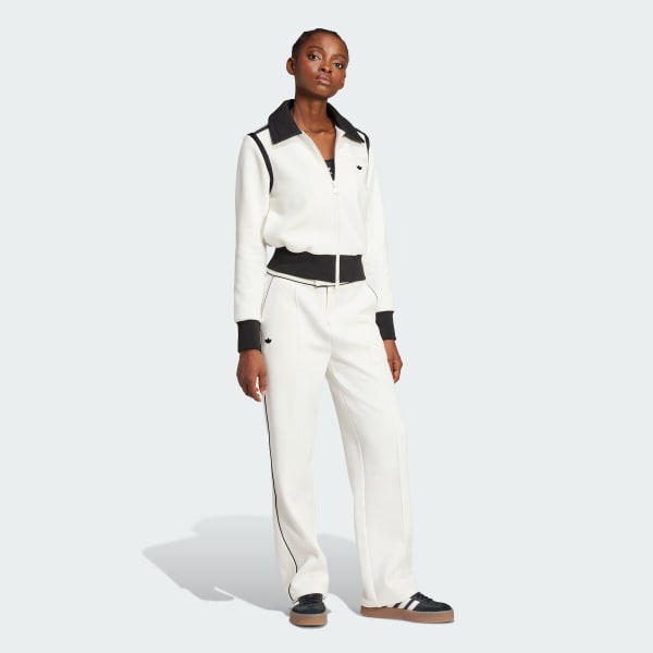 Blanco Chaqueta Deportiva Originals Premium Collared