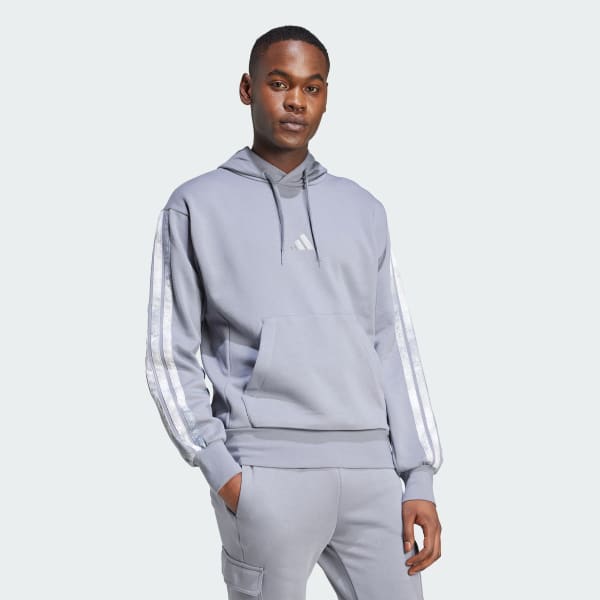 Γκρι Hoodie AOP Colourblock