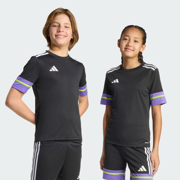 Black Squadra 25 Jersey Kids