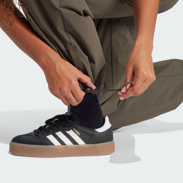 adidas Premium Essentials Cargo Pants - Green | adidas Singapore