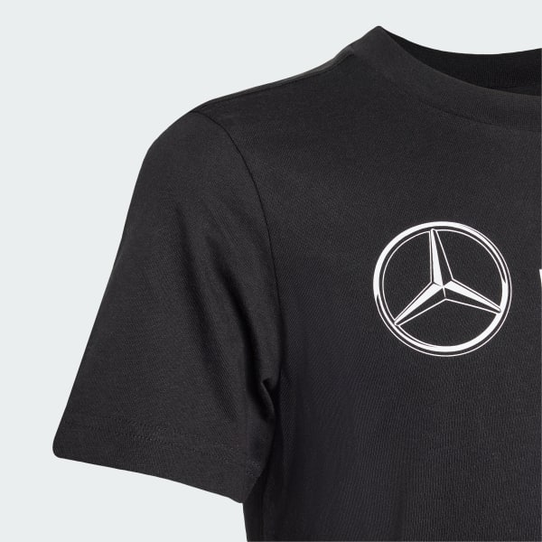 Czerń KOSZULKA MERCEDES - AMG PETRONAS FORMULA ONE TEAM DNA GRAPHIC