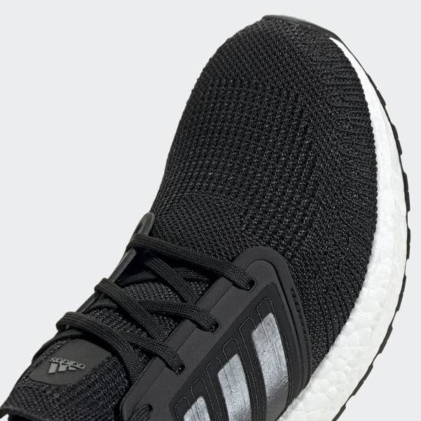 Adidas ultra boost 20 core black night metallic top