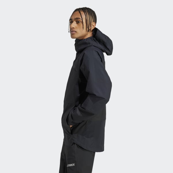 Schwarz TERREX Xploric RAIN.RDY Wanderjacke