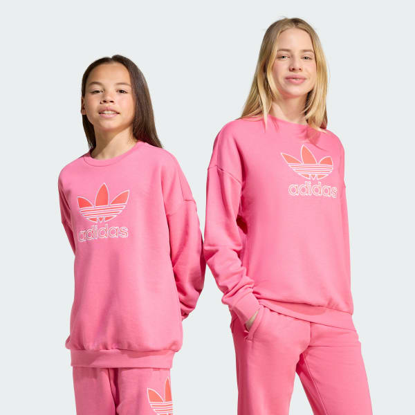 Pink Trefoil Crew Kids trøje