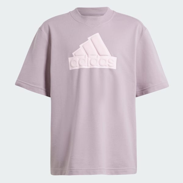 Morado Camiseta Future Icons Logo Piqué