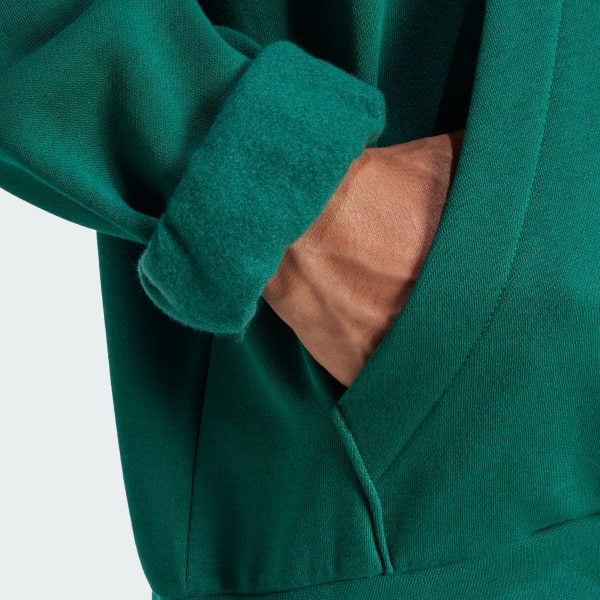 Essential Hoodie Forest Green Adidas Hoodie Essentials Feelcozy