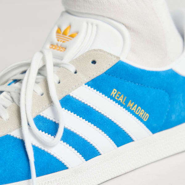 adidas Gazelle Real Madrid Shoes - Blue | Free Shipping with