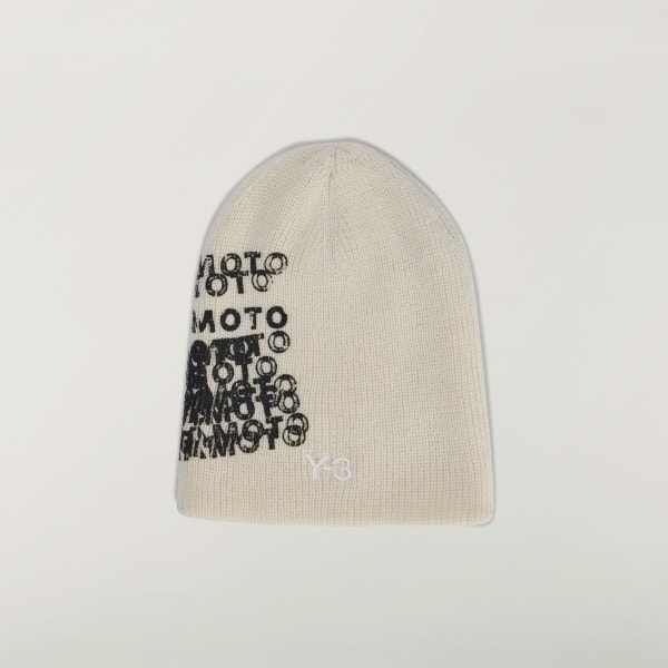ホワイト Y-3 GRAPHIC BEANIE