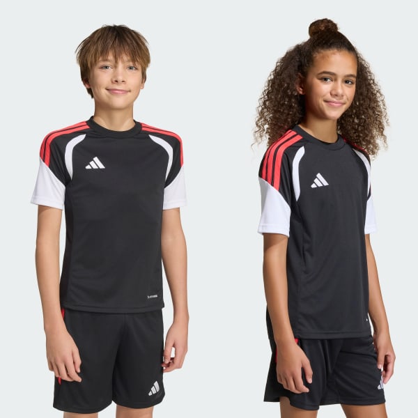 Nero Maglia Tiro26 League per bambini e bambine