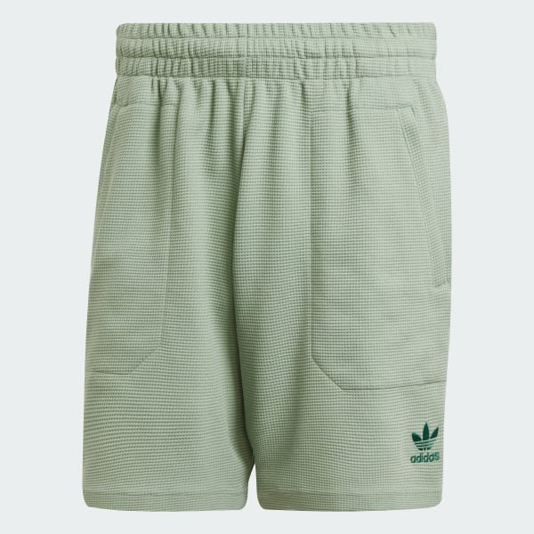 Verde Shorts Essentials Trifolio Tejido Waffle
