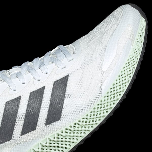 Bialy adidas 4D Run 1.0 Shoes HJ424
