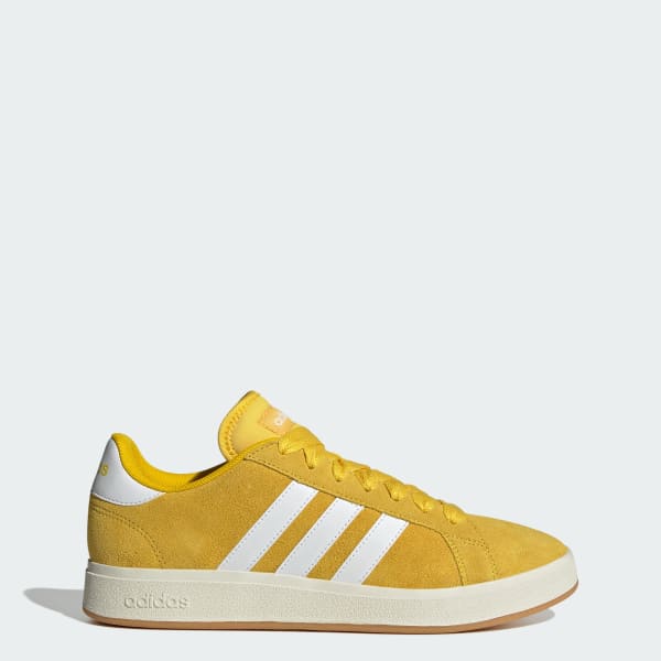 Adidas grand court yellow deals