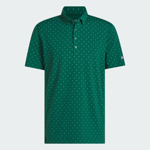Verde Playera polo ULTIMATE365+ MICRO PRINT
