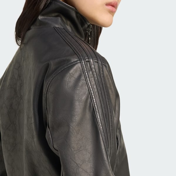 アディダス ファイヤーバード プレザー ジャケット - ブラック