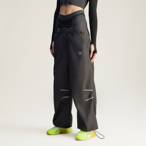 Hitam Track Pants Woven adidas by Stella McCartney