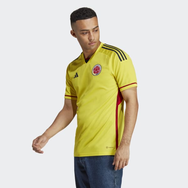 Amarillo Camiseta Uniforme Titular Colombia 22