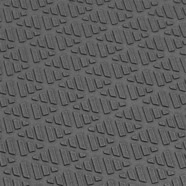 Schwarz Yogamatte 6 mm