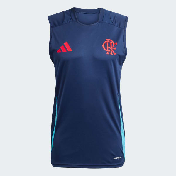 Azul Camisa Treino Sem Mangas CR Flamengo Tiro 24