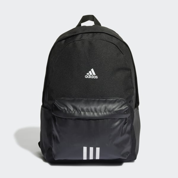 Mochila Classic Badge Sport 3 bandas - Negro | adidas España