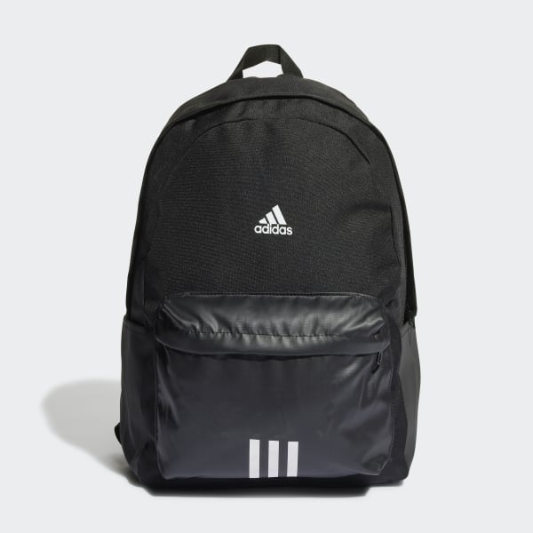 Adidas classic online 3 stripe backpack