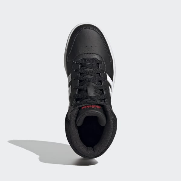 Negro Zapatillas Hoops 2.0 Mid (UNISEX)