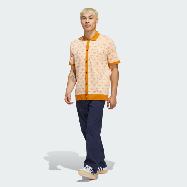 Weiss Originals Poloshirt, gewirktes Material