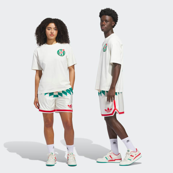 Branco Shorts Originals Basketball Diamond Pack