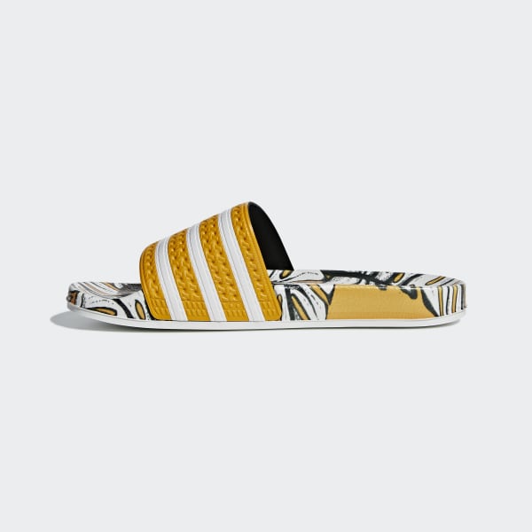 adidas adilette craft gold