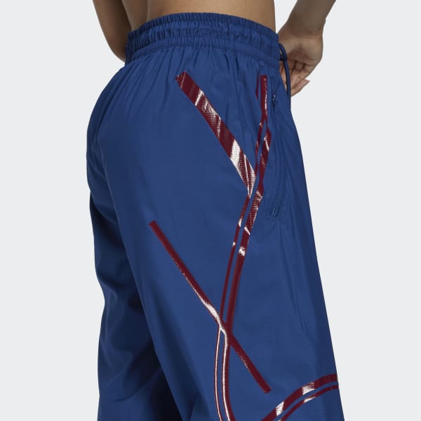 Niebieski adidas by Stella McCartney TruePace Woven Pants VD875
