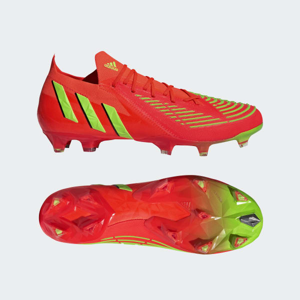 adidas Botines Predator Edge.1 Low Terreno Firme Rojo adidas Argentina