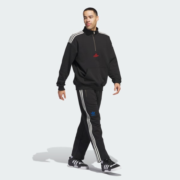 adidas 100 Thieves 1/2 Zip - Black | Free Shipping with