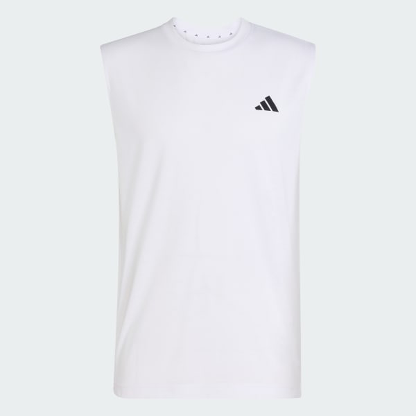 Blanco CAMISETA SIN MANGAS WORKOUT ESSENTIALS FEELREADY